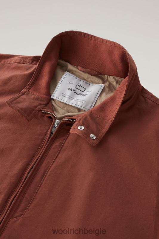 kruiserbommenwerper in lichte eco-ramar Woolrich Heren 8TTN0581 warme bruine heide kleding