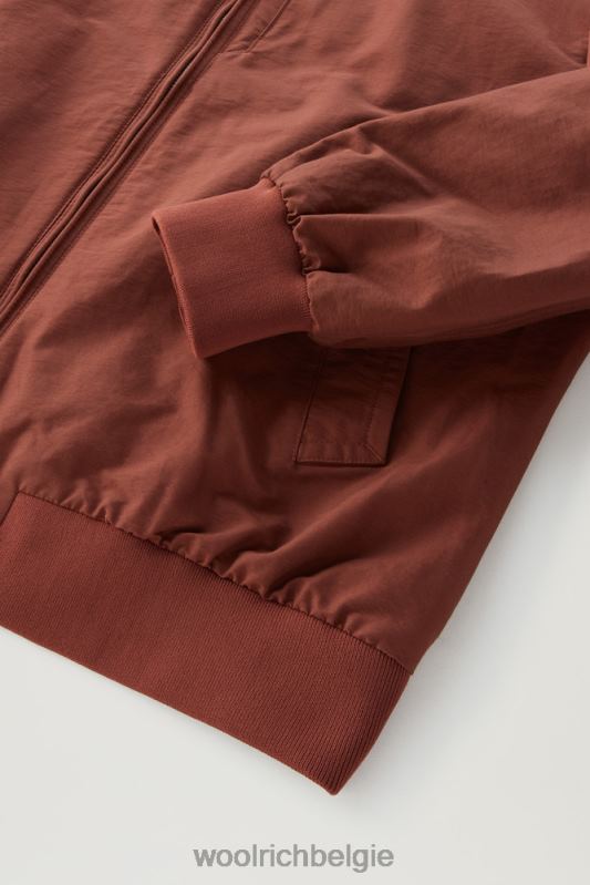 kruiserbommenwerper in lichte eco-ramar Woolrich Heren 8TTN0581 warme bruine heide kleding