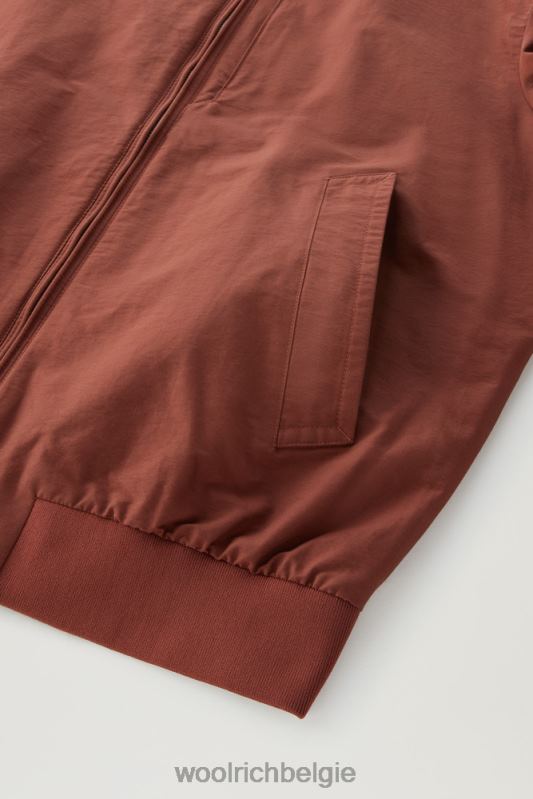 kruiserbommenwerper in lichte eco-ramar Woolrich Heren 8TTN0581 warme bruine heide kleding