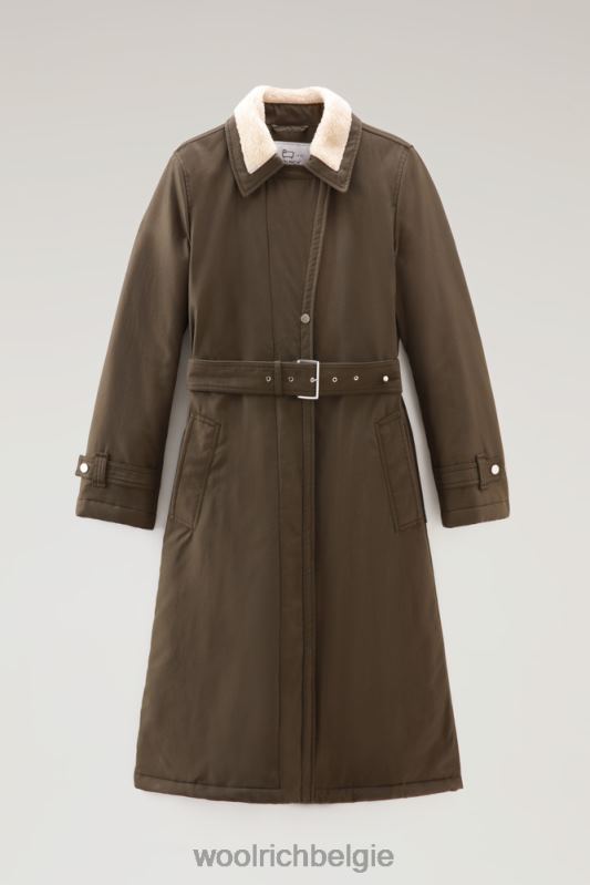latimore jas met primaloft vulling Woolrich vrouwen 8TTN0234 donkergroen kleding