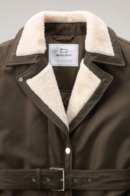 latimore jas met primaloft vulling Woolrich vrouwen 8TTN0234 donkergroen kleding