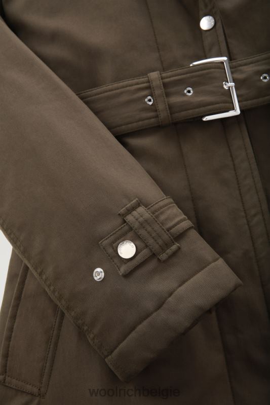 latimore jas met primaloft vulling Woolrich vrouwen 8TTN0234 donkergroen kleding
