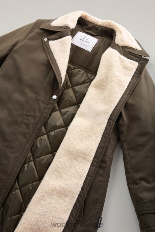 latimore jas met primaloft vulling Woolrich vrouwen 8TTN0234 donkergroen kleding