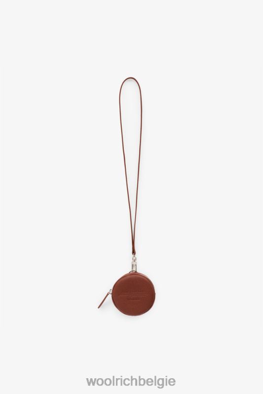 leren cirkeltasje-aime leon dore Woolrich unisex 8TTN0336 bruin accessoires