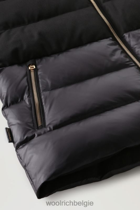 luxe gezwollen jasje Woolrich vrouwen 8TTN0356 zwart kleding