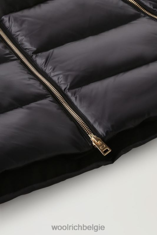 luxe gezwollen jasje Woolrich vrouwen 8TTN0356 zwart kleding