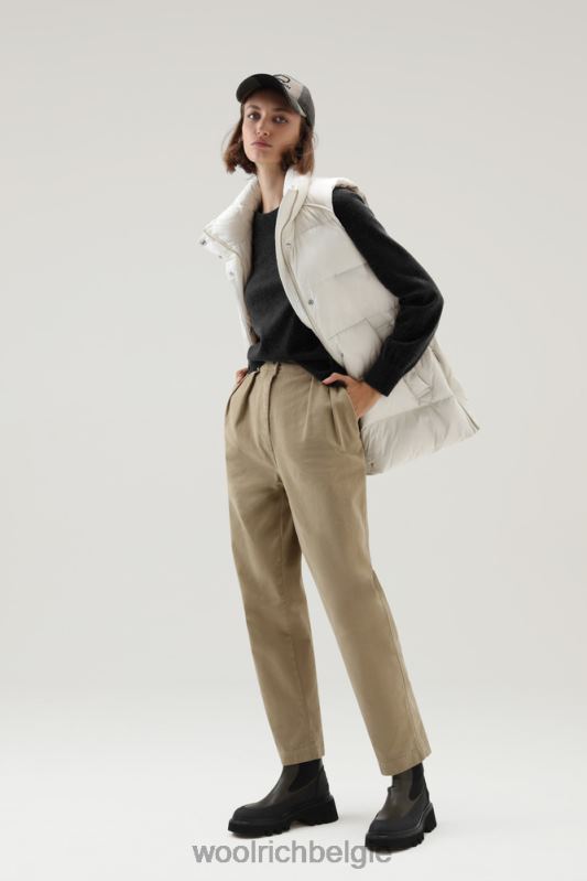 luxe trui van kasjmier met ronde hals Woolrich vrouwen 8TTN0287 zwart kleding