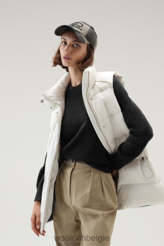 luxe trui van kasjmier met ronde hals Woolrich vrouwen 8TTN0287 zwart kleding
