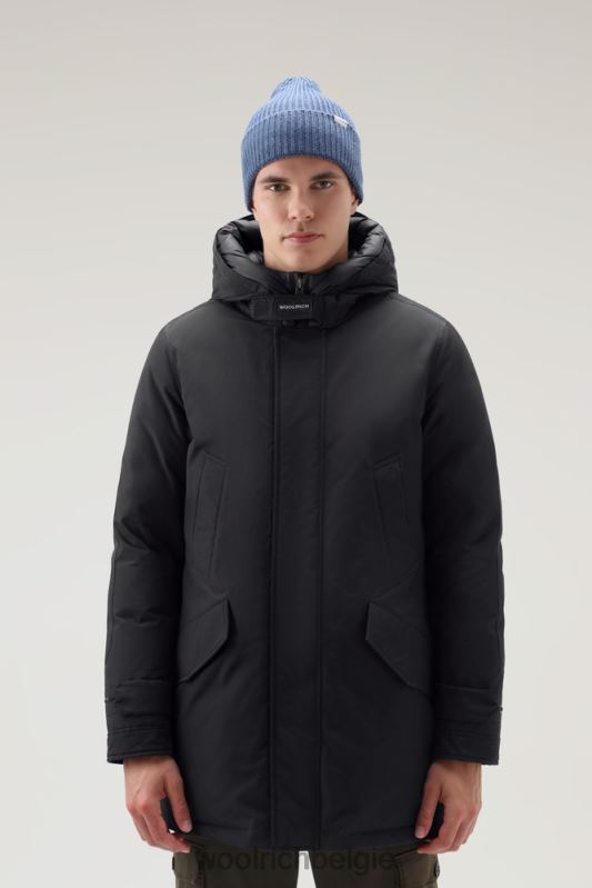 polaire parka met hoge kraag Woolrich Heren 8TTN0815 zwart kleding