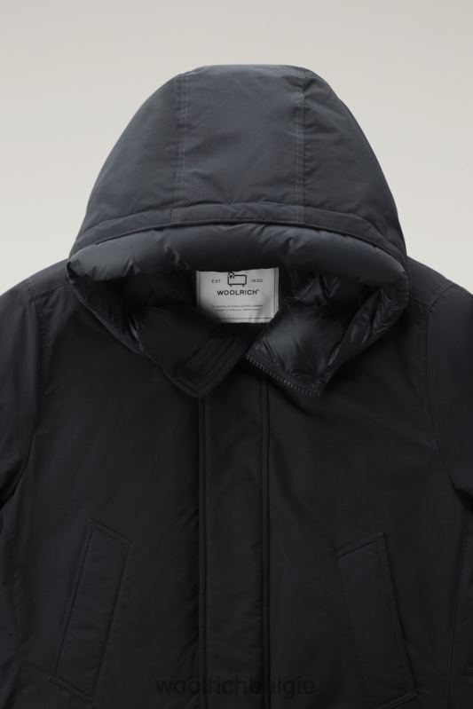 polaire parka met hoge kraag Woolrich Heren 8TTN0815 zwart kleding