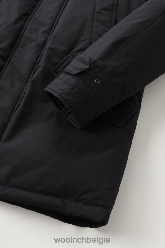 polaire parka met hoge kraag Woolrich Heren 8TTN0815 zwart kleding