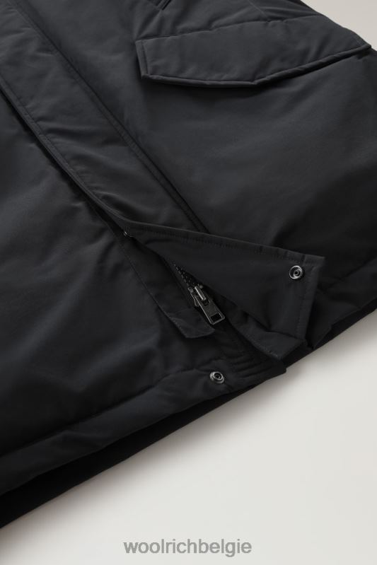 polaire parka met hoge kraag Woolrich Heren 8TTN0815 zwart kleding
