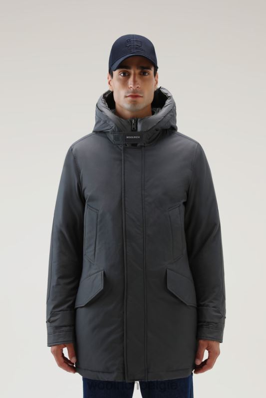 polaire parka met hoge kraag Woolrich Heren 8TTN0830 grijze schaduw kleding