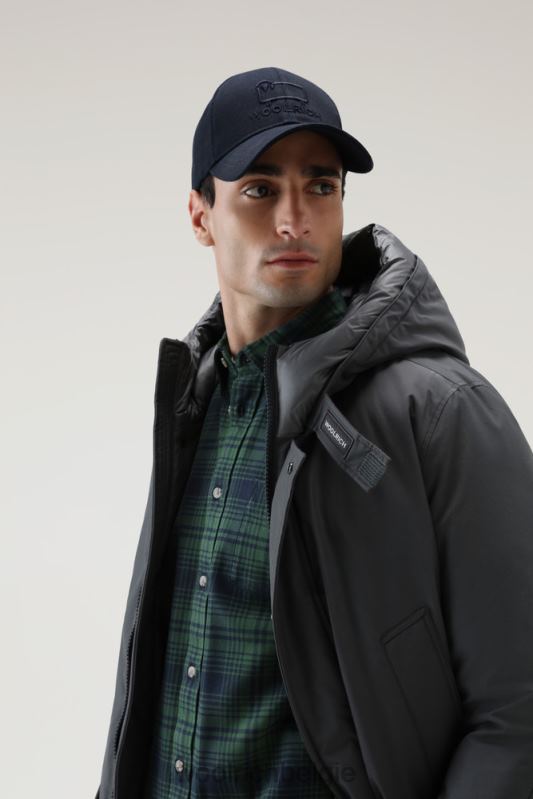 polaire parka met hoge kraag Woolrich Heren 8TTN0830 grijze schaduw kleding