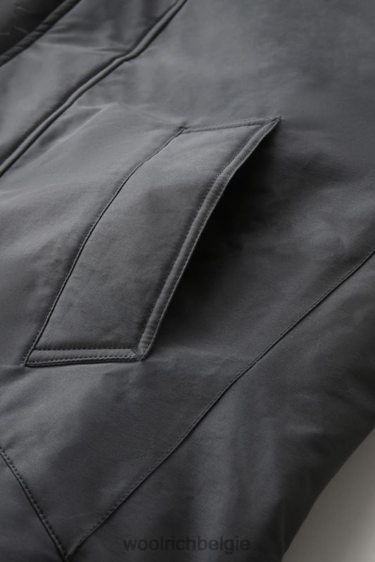 polaire parka met hoge kraag Woolrich Heren 8TTN0830 grijze schaduw kleding
