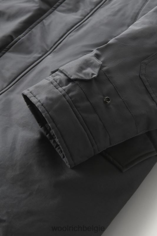 polaire parka met hoge kraag Woolrich Heren 8TTN0830 grijze schaduw kleding