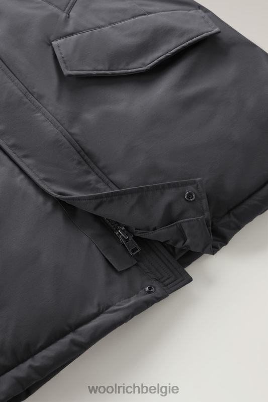 polaire parka met hoge kraag Woolrich Heren 8TTN0830 grijze schaduw kleding