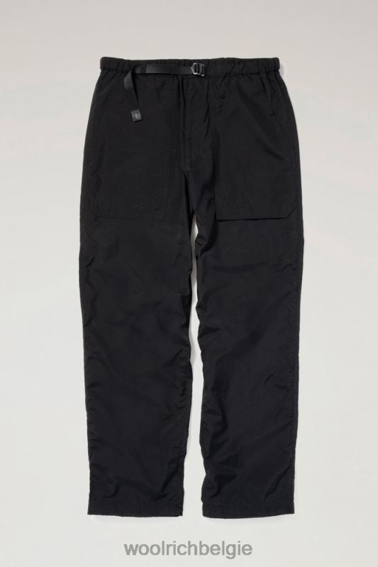 ranchbroek van gerecycled nylon Woolrich Heren 8TTN0562 zwart kleding