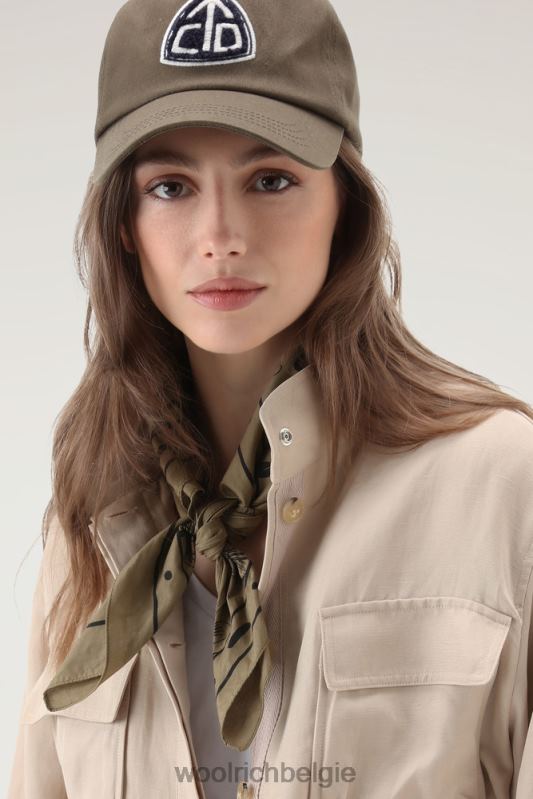 roadtrip bedrukte bandana van puur katoen Woolrich unisex 8TTN0118 gelijken accessoires