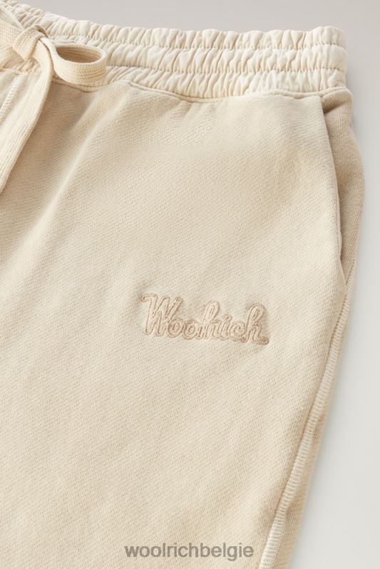 shorts van kledinggeverfd katoen Woolrich Heren 8TTN0403 strandzand kleding