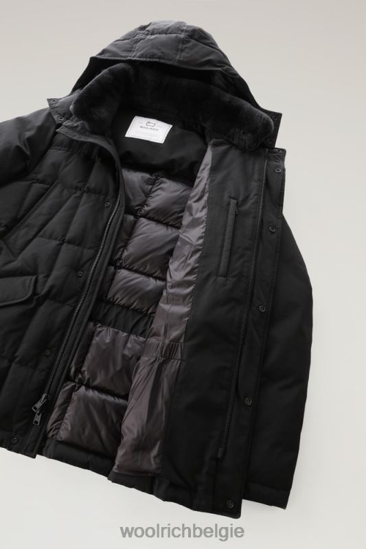 sneeuwstorm veldjas Woolrich Heren 8TTN0745 zwart kleding