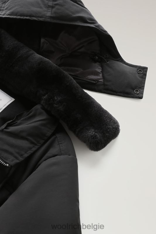 sneeuwstorm veldjas Woolrich Heren 8TTN0745 zwart kleding
