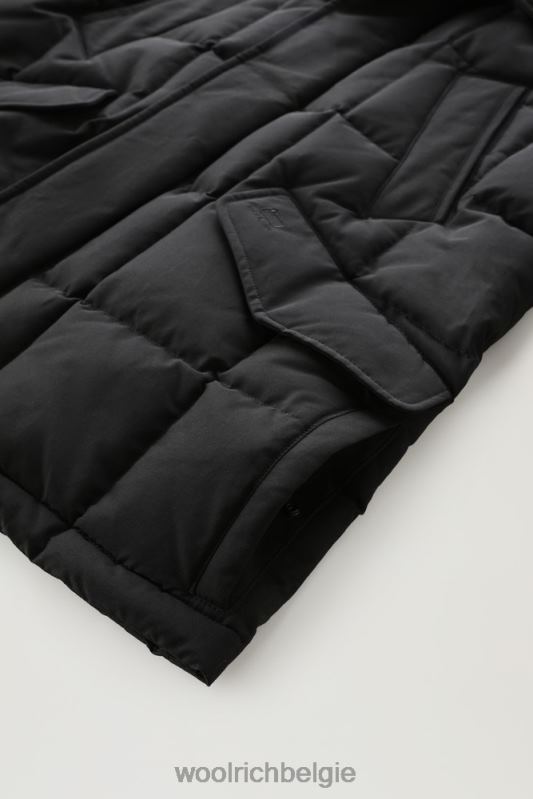 sneeuwstorm veldjas Woolrich Heren 8TTN0745 zwart kleding