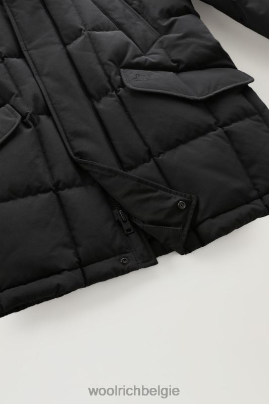 sneeuwstorm veldjas Woolrich Heren 8TTN0745 zwart kleding