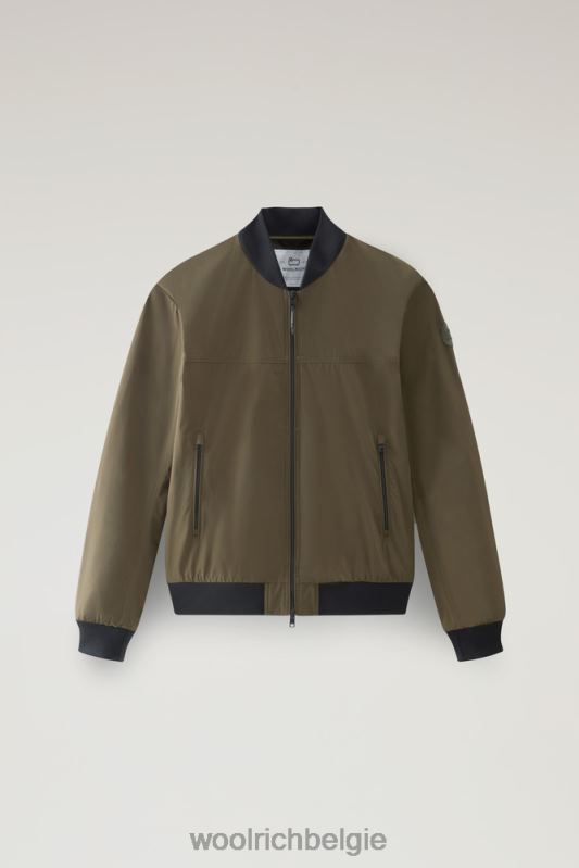 stadsbommenwerper in stedelijk tintje Woolrich Heren 8TTN0483 donkergroen kleding