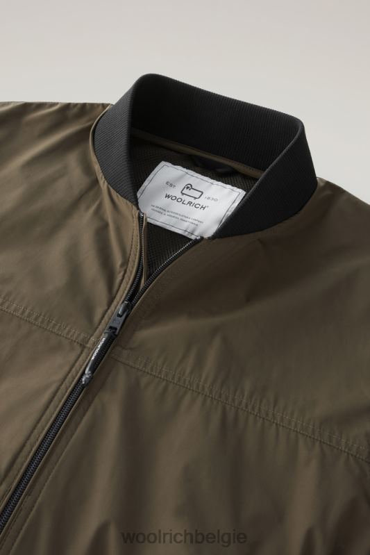 stadsbommenwerper in stedelijk tintje Woolrich Heren 8TTN0483 donkergroen kleding