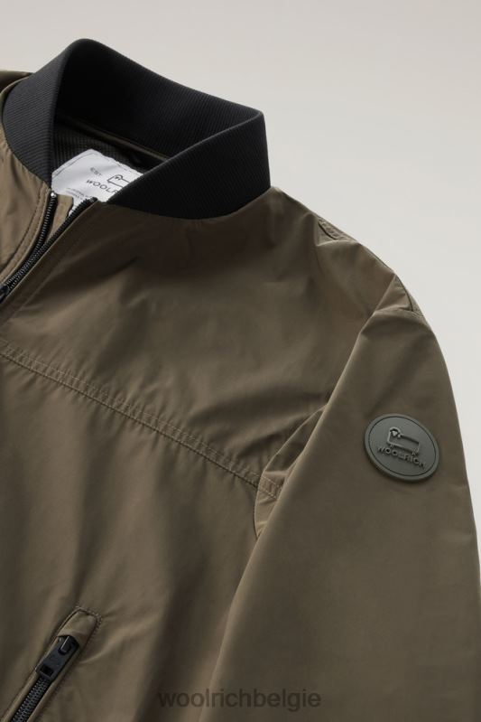 stadsbommenwerper in stedelijk tintje Woolrich Heren 8TTN0483 donkergroen kleding