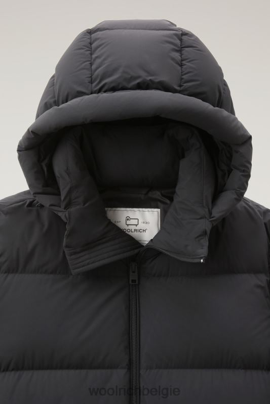 stretch nylon Sierra Supreme donsjack Woolrich Heren 8TTN0747 zwart kleding