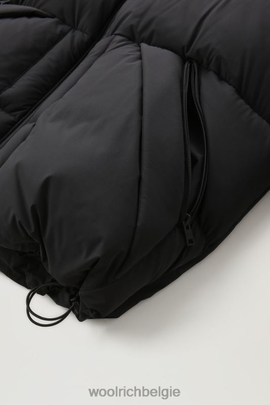 stretch nylon Sierra Supreme donsjack Woolrich Heren 8TTN0747 zwart kleding