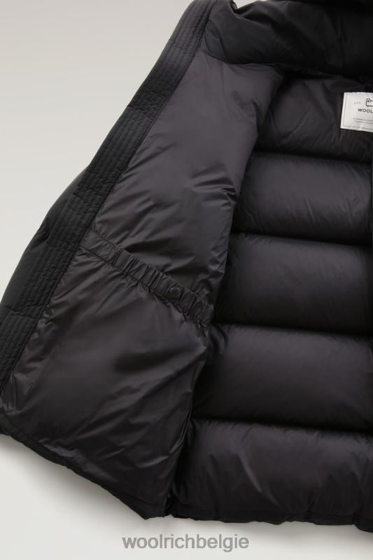 stretch nylon Sierra Supreme donsjack Woolrich Heren 8TTN0747 zwart kleding