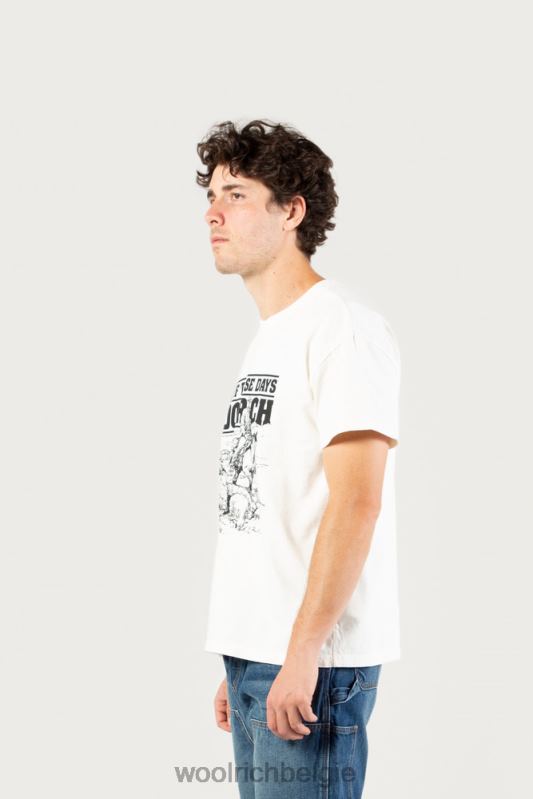 t-shirt van puur katoen-een dezer dagen Woolrich Heren 8TTN0592 bot kleding