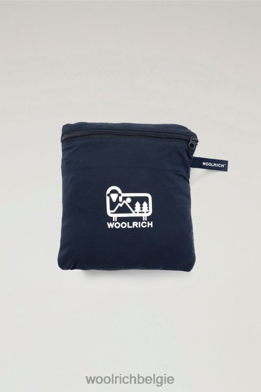vest met hoge ventilatie van stretch ripstop Woolrich Heren 8TTN0414 marine kleding