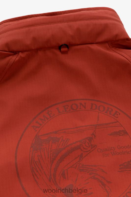 vliegvisjack-aime leon dore Woolrich Heren 8TTN0795 gebakken klei kleding