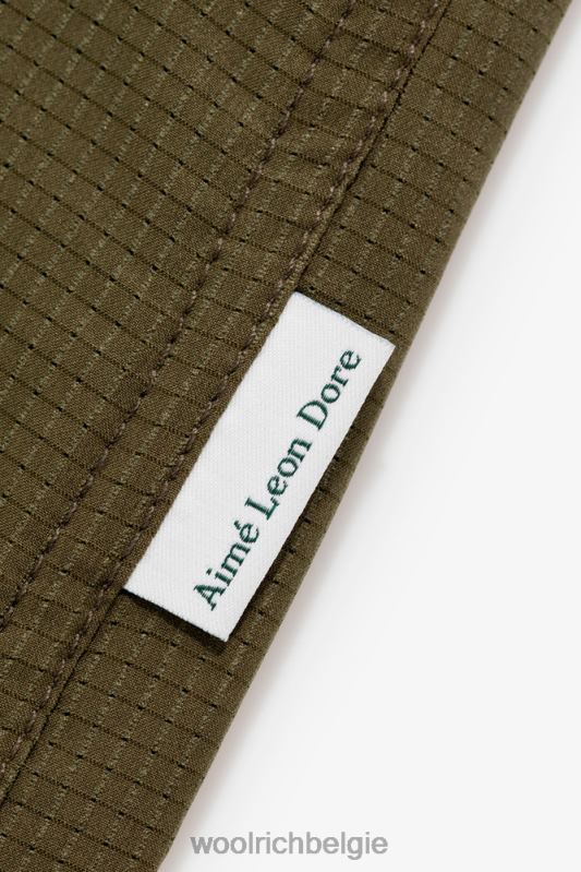 vliegvisshirt-aime leon dore Woolrich Heren 8TTN0796 buiten groen kleding