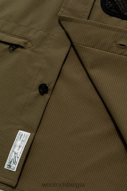 vliegvisshirt-aime leon dore Woolrich Heren 8TTN0796 buiten groen kleding