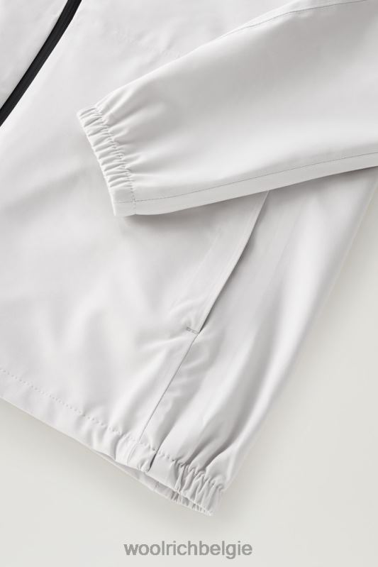 waterdichte Pacific-jas met capuchon Woolrich Heren 8TTN0395 maansteen kleding