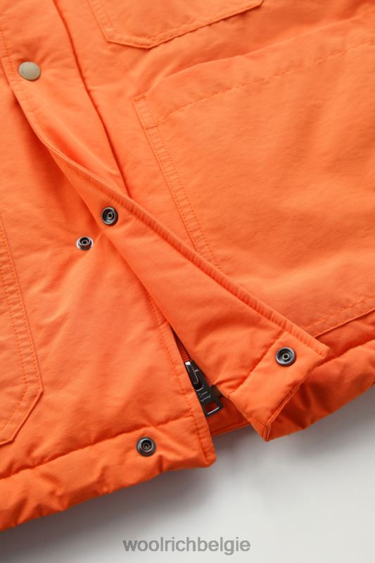 werkstofjas van eco ramar Woolrich Heren 8TTN0658 vlam kleding